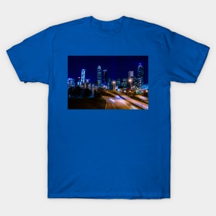 Atlanta Skyline at Night T-Shirt